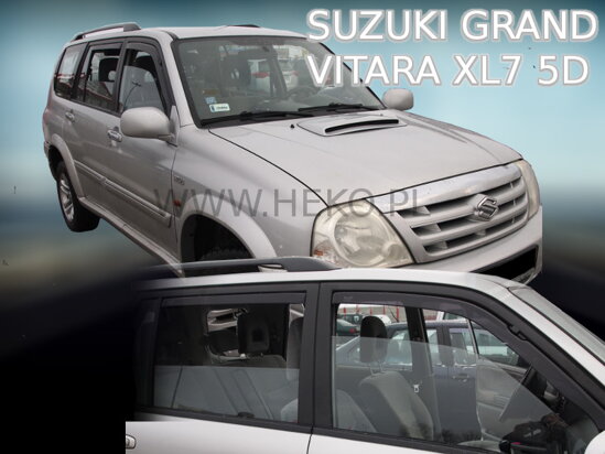 Deflektory - Suzuki Grand Vitara XL7 1999-2005 (+zadné)