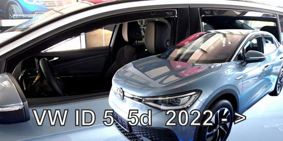 Deflektory - VW ID.5 od 2022 (+zadné)
