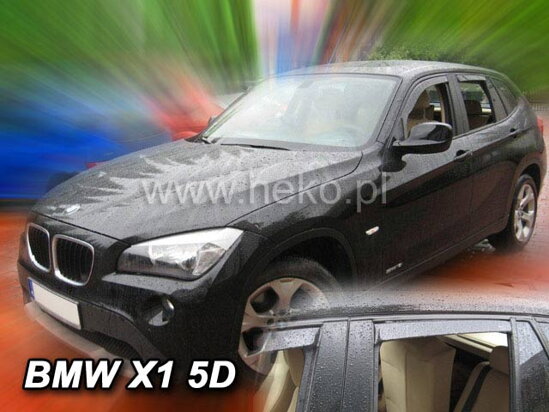 Deflektory - BMW X1 (E84) 2009-2015 (+zadné)