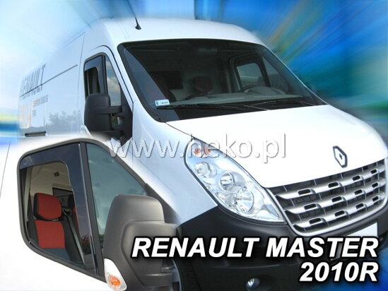 Deflektory - Renault Master od 2010 (predné)