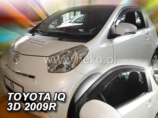 Deflektory - Toyota IQ od 2008 (predné)