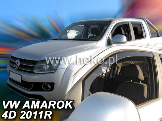 Deflektory - VW Amarok od 2010 (predné)