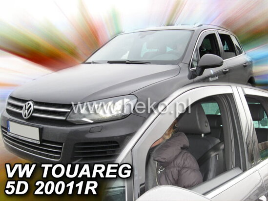 Deflektory - VW Touareg 2010-2018 (predné)
