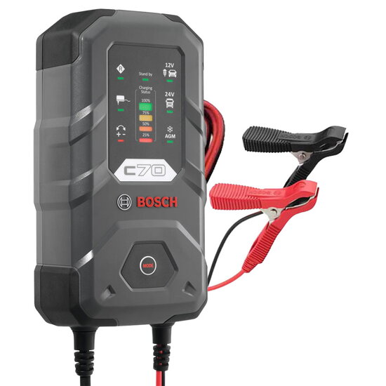 Nabíjačka autobatérií Bosch C70 - 12V a 24V
