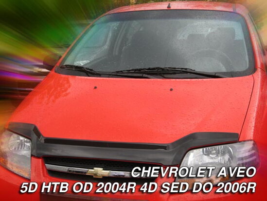 Kryt prednej kapoty - Chevrolet Aveo Htb od 2004, Sedan do 2006 - nový vzor