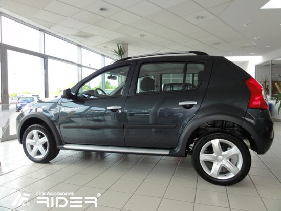 Ochranná lišta dverí - Dacia Sandero, Stepway 2008-2012 (F-3)