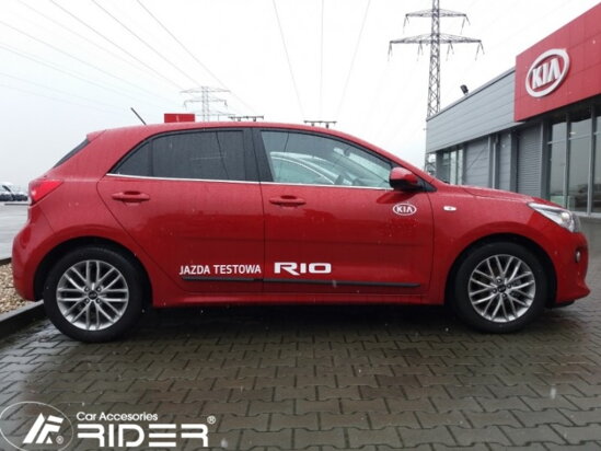 Ochranná lišta dverí - Kia Rio Hatchback od 2017