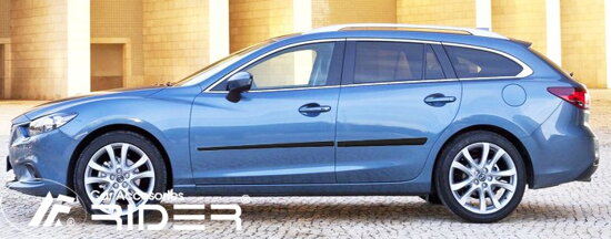 Ochranná lišta dverí - Mazda 6 Combi od 2012