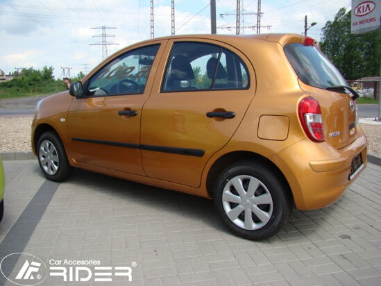 Ochranná lišta dverí - Nissan Micra 5-dverí 2010-2016