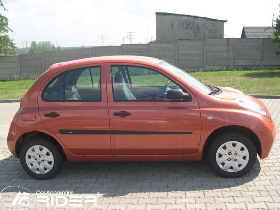 Ochranná lišta dverí - Nissan Micra 5-dverí 2002-2010