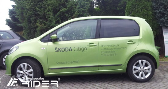 Ochranná lišta dverí - Škoda Citigo 5-dverí od 2012