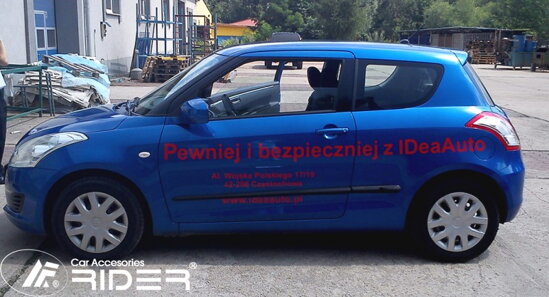 Ochranná lišta dverí - Suzuki Swift 3-dvere od 2011 F-25