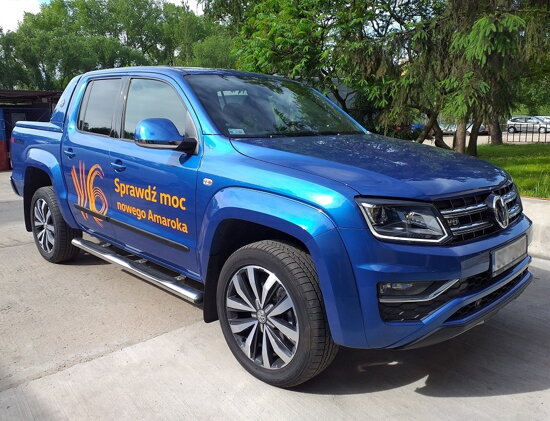 Ochranná lišta dverí - VW Amarok od 2010