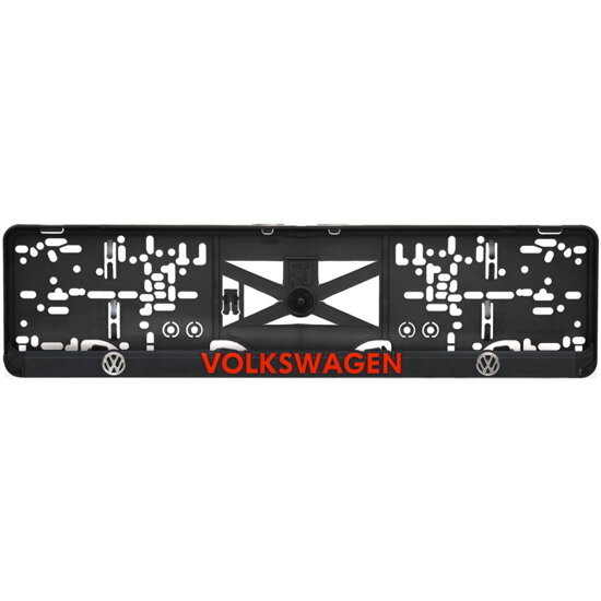 Podložka pod ŠPZ VW červené - pár 2ks
