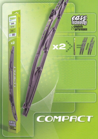 Stierače Valeo Compact - C5351 (530+510mm)