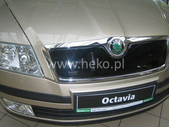 Zimná clona masky - Škoda Octavia II 2004-2007 Horná