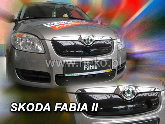 Zimná clona masky - Škoda Fabia II 2007-7/2010 Horná