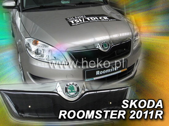 Zimná clona masky - Škoda Roomster od 7/2010 Horná