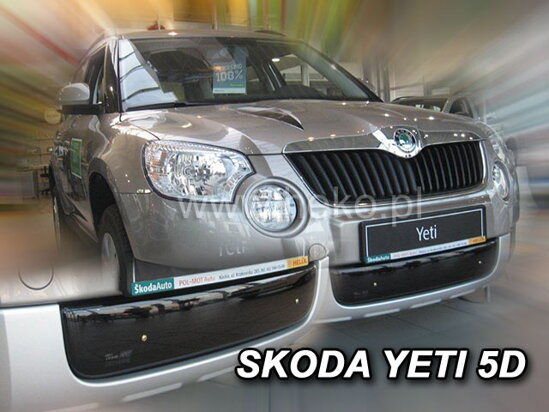 Zimná clona masky - Škoda Yeti 2009-2013 Dolná