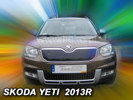Zimná clona masky - Škoda Yeti Facelift od 2013