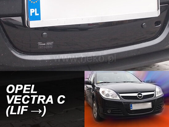 Zimná clona masky - Opel Vectra C Liftback 2006-2008 Dolná