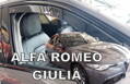 Deflektory - Alfa Romeo Giulia od 2016 (predné)