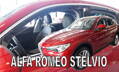 Deflektory - Alfa Romeo Stelvio od 2016 (+zadné)