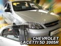 Deflektory - Chevrolet Lacetti Htb 2002-2012 (+zadné)