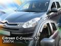 Deflektory - Citroen C-Crosser 2007-2012 (+zadné)