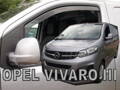 Deflektory - Opel Vivaro, Zafira Life od 2019 (predné)