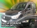 Deflektory - Dacia Dokker od 2012 (predné)