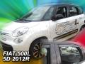 Deflektory - Fiat 500L od 2012 (+zadné)
