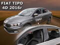 Deflektory - Fiat Tipo Sedan, Htb, Cross od 2016 (+zadné)