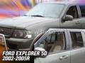Deflektory - Ford Explorer 5-dverí 2002-2005 (+zadné)