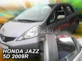 Deflektory - Honda Jazz 2008-2014 (+zadné)