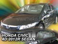 Deflektory - Honda Civic Sedan 2012-2016 (+zadné)