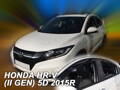 Deflektory - Honda HR-V 2015-2021 (+zadné)