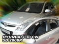 Deflektory - Hyundai i30 Combi 2007-2012 (+zadné)