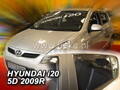 Deflektory - Hyundai i20 5-dverí 2008-2014 (+zadné)