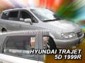 Deflektory - Hyundai Trajet 1999-2008 (+zadné)