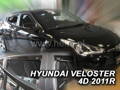 Deflektory - Hyundai Veloster od 2011 (+zadné)