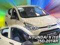 Deflektory - Hyundai i10 2014-2019 (+zadné)