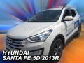 Deflektory - Hyundai Santa Fe 2012-2018 (+zadné)