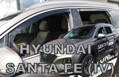 Deflektory - Hyundai Santa Fe od 2018 (+zadné)