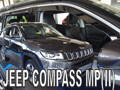 Deflektory - Jeep Compass od 2017 (+zadné)