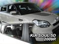 Deflektory - Kia Soul 2008-2014 (+zadné)