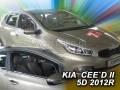 Deflektory - Kia Ceed 5-dverí 2012-2018 (predné)