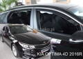 Deflektory - Kia Optima od 2015 (+zadné)