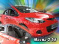 Deflektory - Mazda 2 2009-2014 (predné)