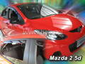 Deflektory - Mazda 2 2009-2014 (+zadné)